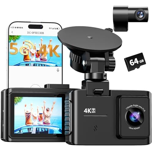 4K Dual-Channel Dash Cam
