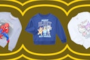 Walmart kids' character sweatshirts