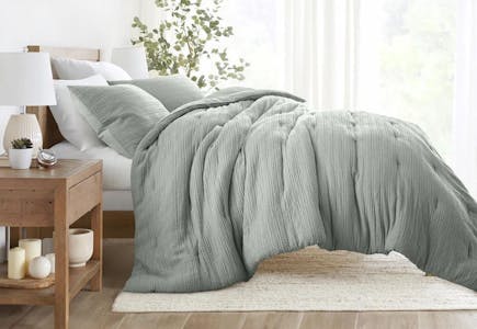 Textured Comforter Set