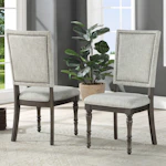 Linnett Upholstered Back Chairs