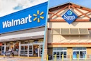 a walmart and sams club store front