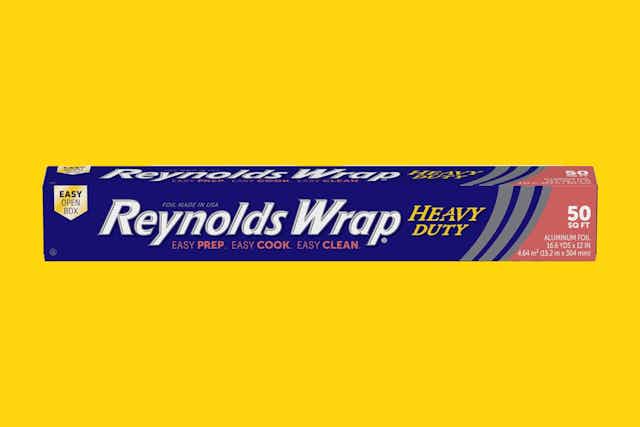 Reynolds Heavy Duty Aluminum Wrap, as Low as $3.36 on Amazon card image