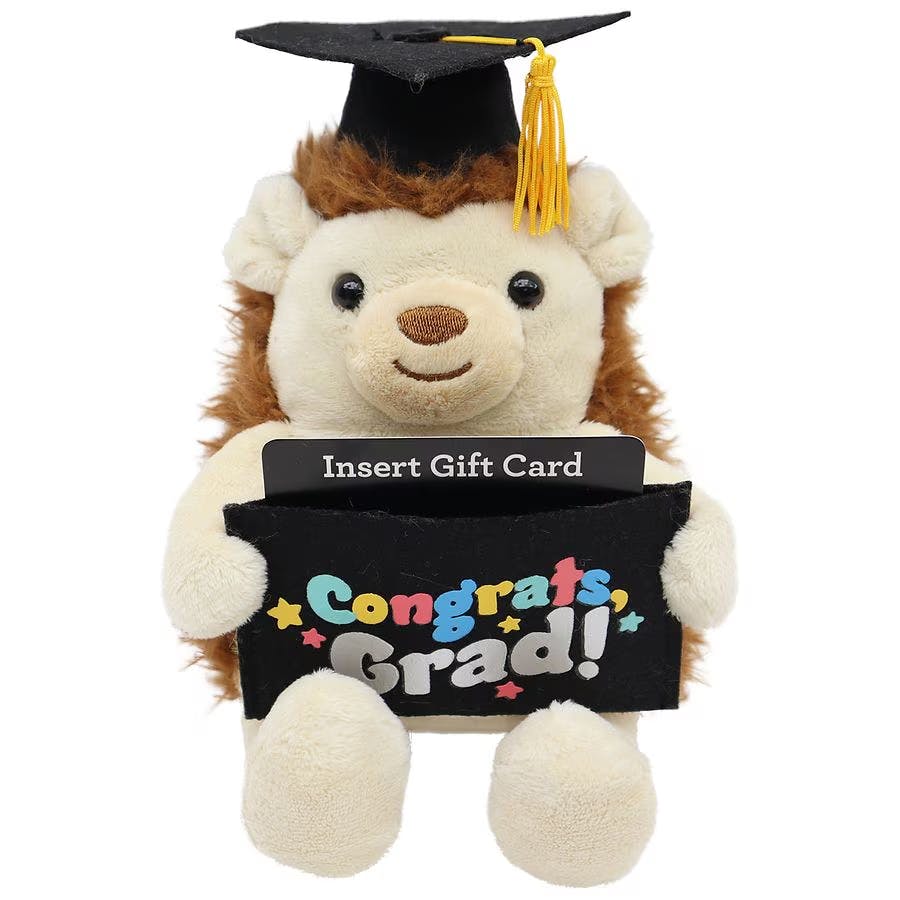 Graduation Plush Gift Card Holder