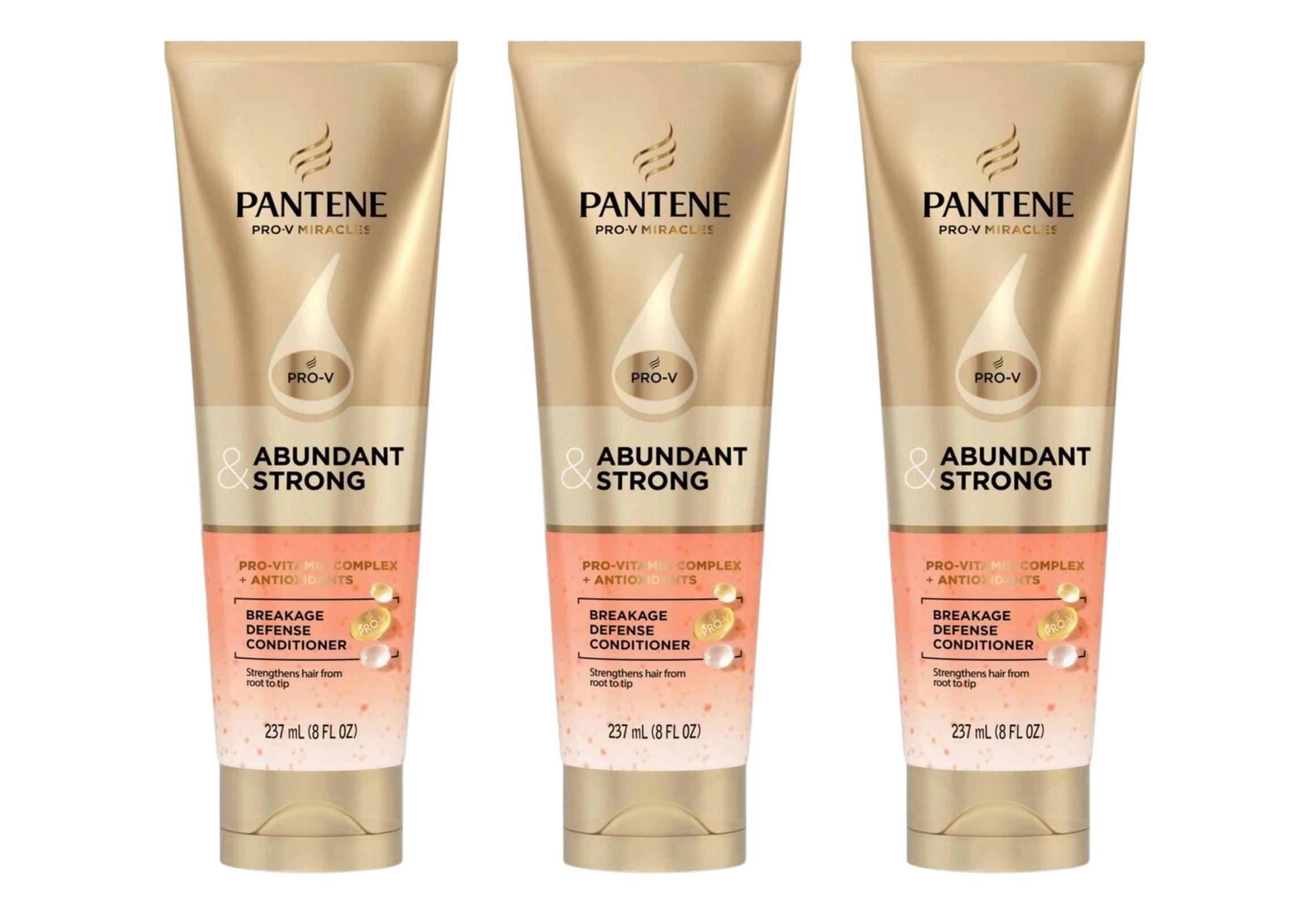 3 Pantene Conditioners