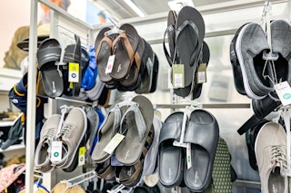mens sandals area at target