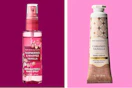 Hand sanitizer and cream from Bath & Body Works