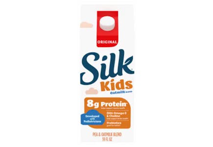 3 Silk Kids Oatmilk Cartons