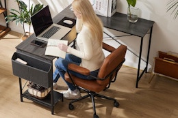 L-Shaped Desk, Only $60 on Amazon (Reg. $70) card image