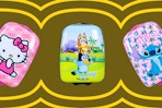 Walmart kids' character luggages