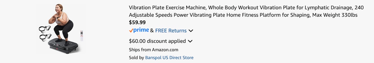 Amazon Vibration Plate Machine 2025 2