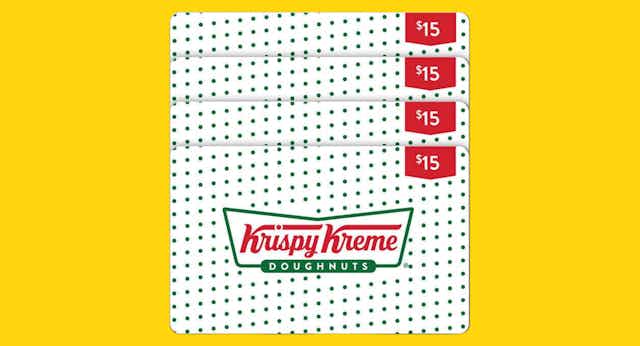 $60 Worth of Krispy Kreme eGift Cards, Only $45 on Costco.com and More card image