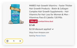 maree hair growth vitamins