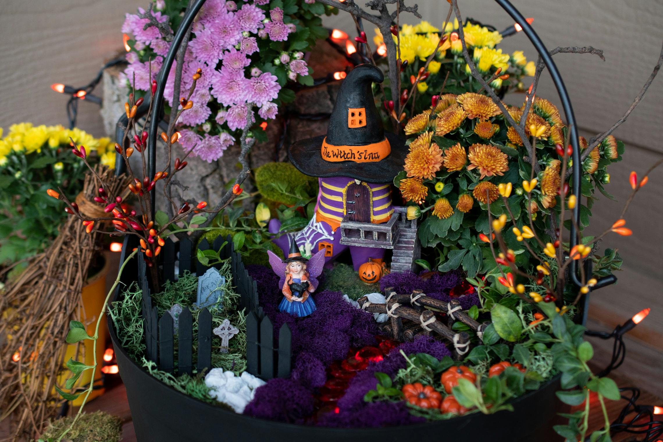 Make an Easy Halloween Fairy Garden Your Kids Will Love