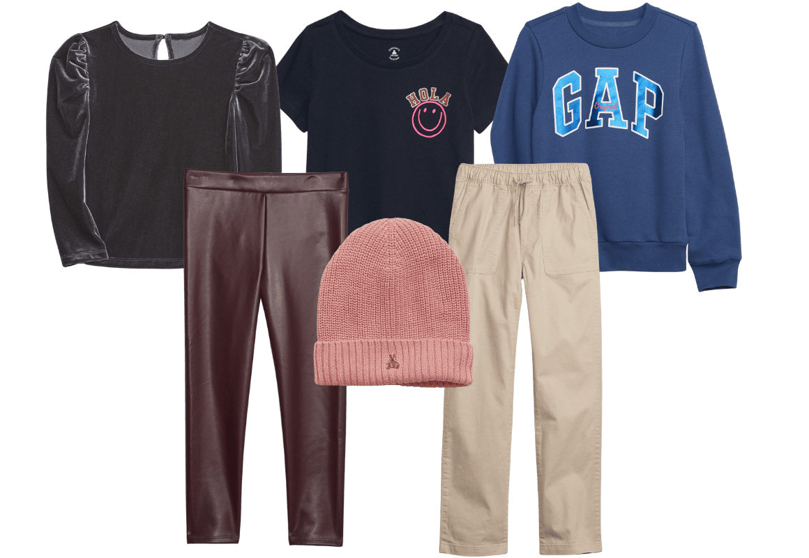 6 Kids' Apparel Items