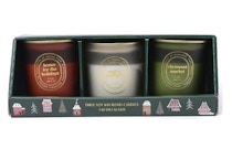 Festive Voice Holiday Candle Set