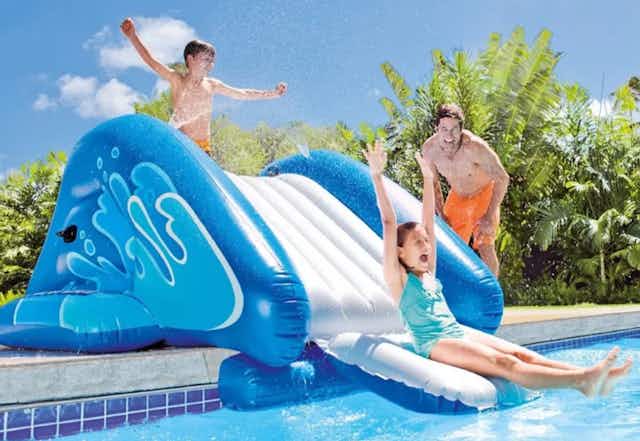 Intex Inflatable Waterslide, Only $90 Shipped at Wayfair card image