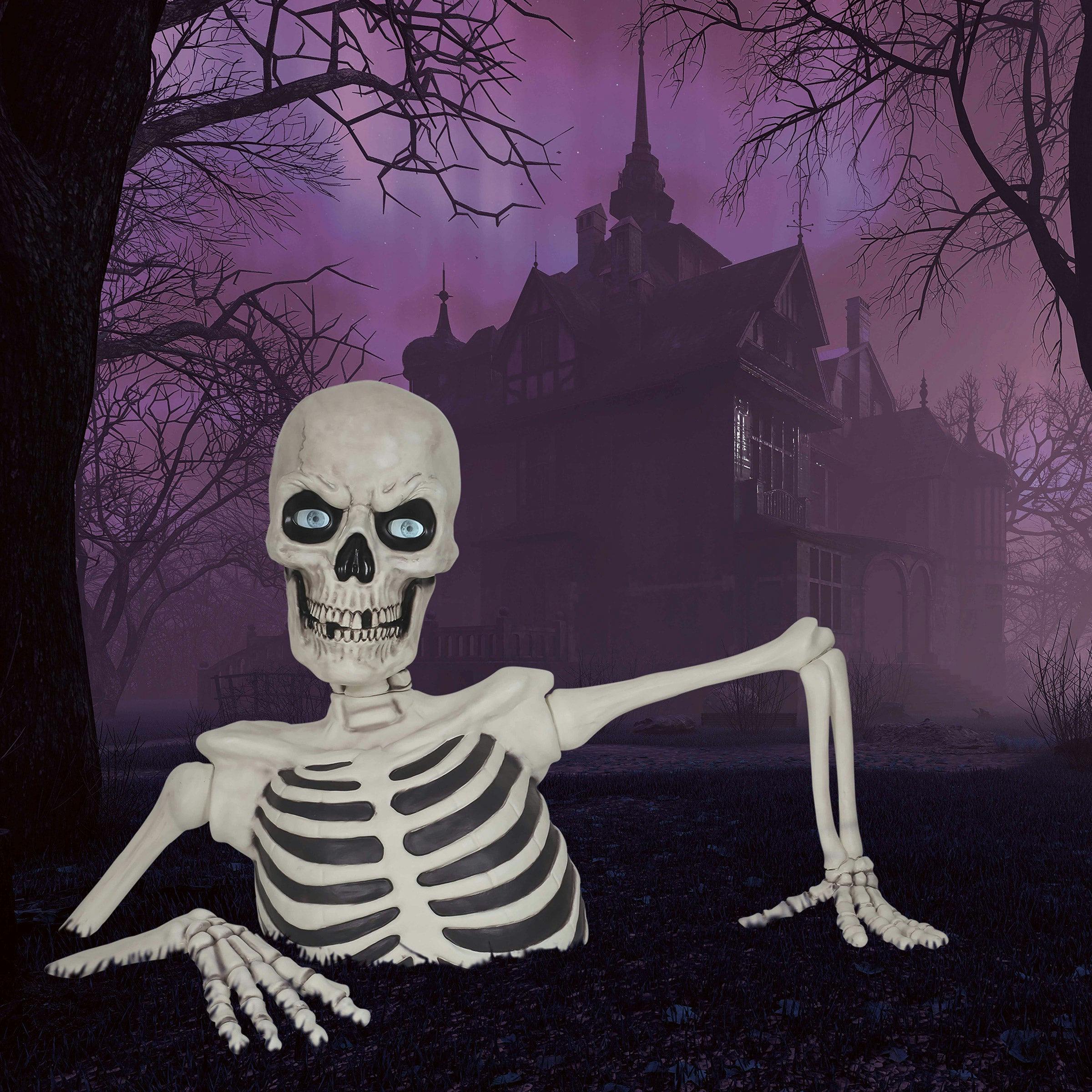Giant Ground Breaking Skeleton