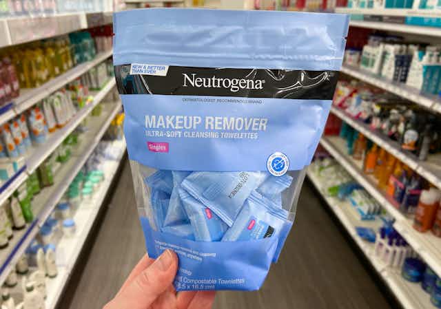 Get 2 Bags of Neutrogena Makeup Remover Singles, as Low as $7.39 on Amazon card image