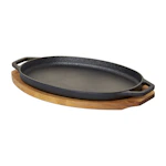Cast Iron Fajita Pan Set