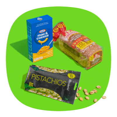 Squircle shaped image of Food themed commercial photography