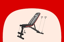 Adjustable Weight Bench, Just $72 on Amazon card image