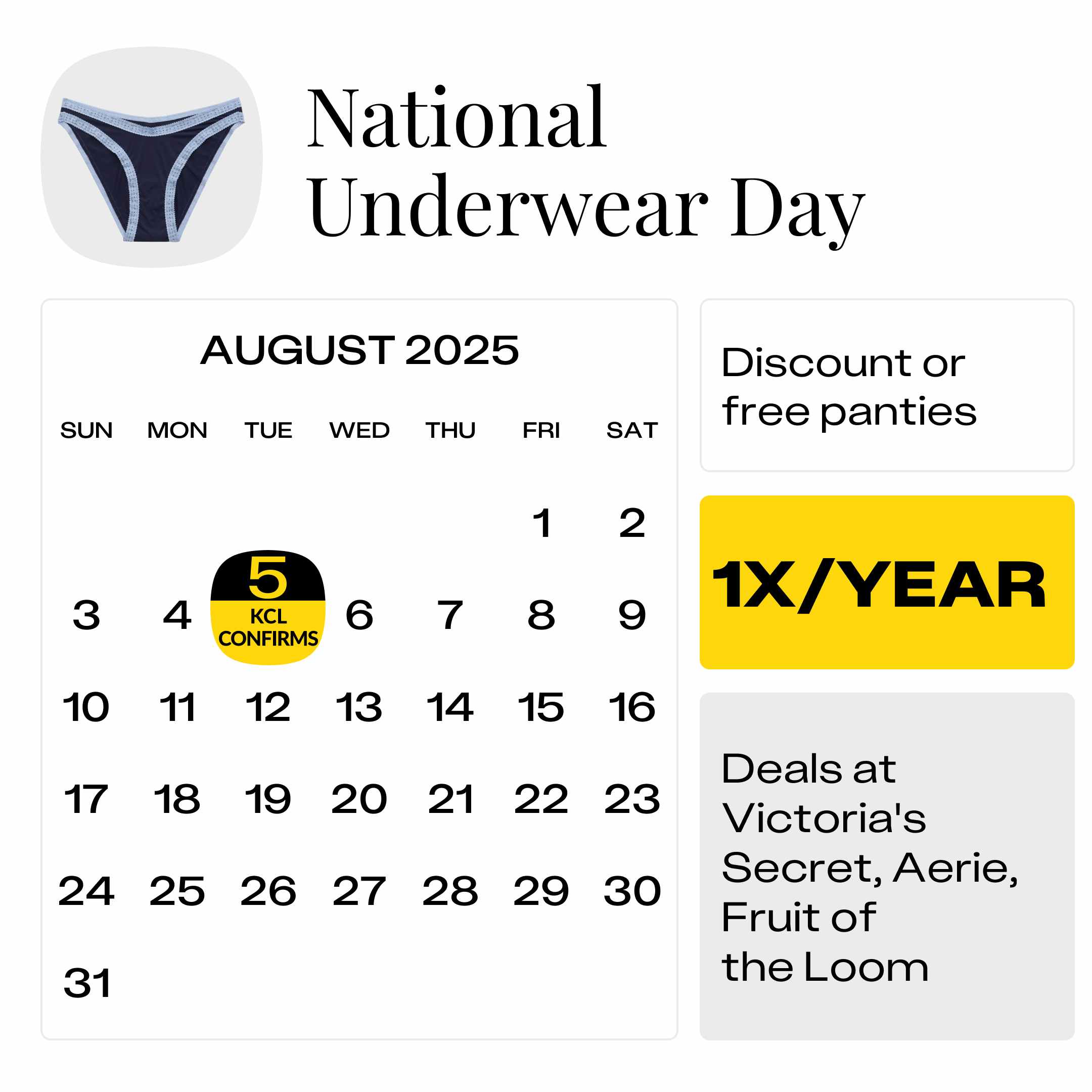 National-Underwear-Day