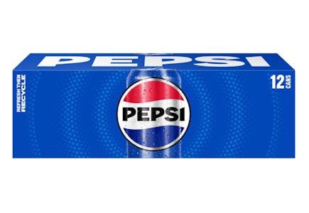 3 Pepsi Soda 12-Packs