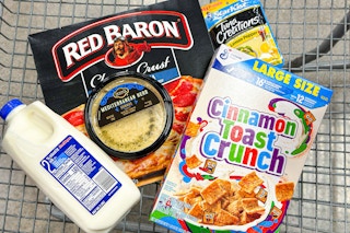 kroger 5x digital coupon deals groceries in shopping cart