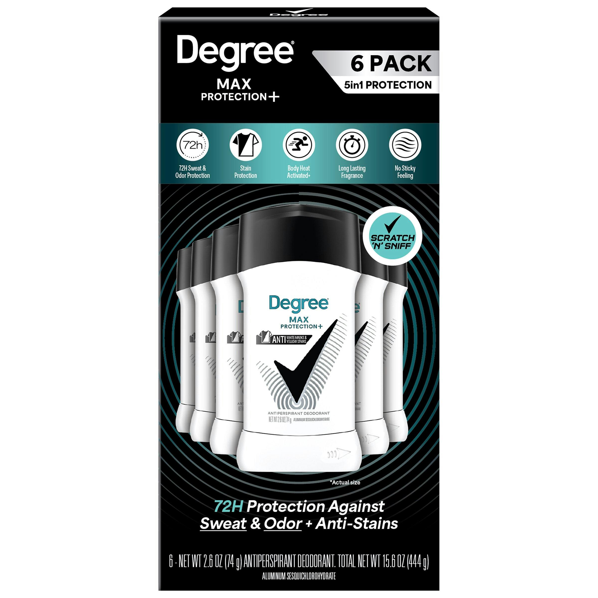 Degree Men Antiperspirant 6-Pack