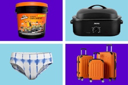 Massive Price Cuts at Walmart: $74 Luggage Set, $1 Underwear, and $30 Roaster card image