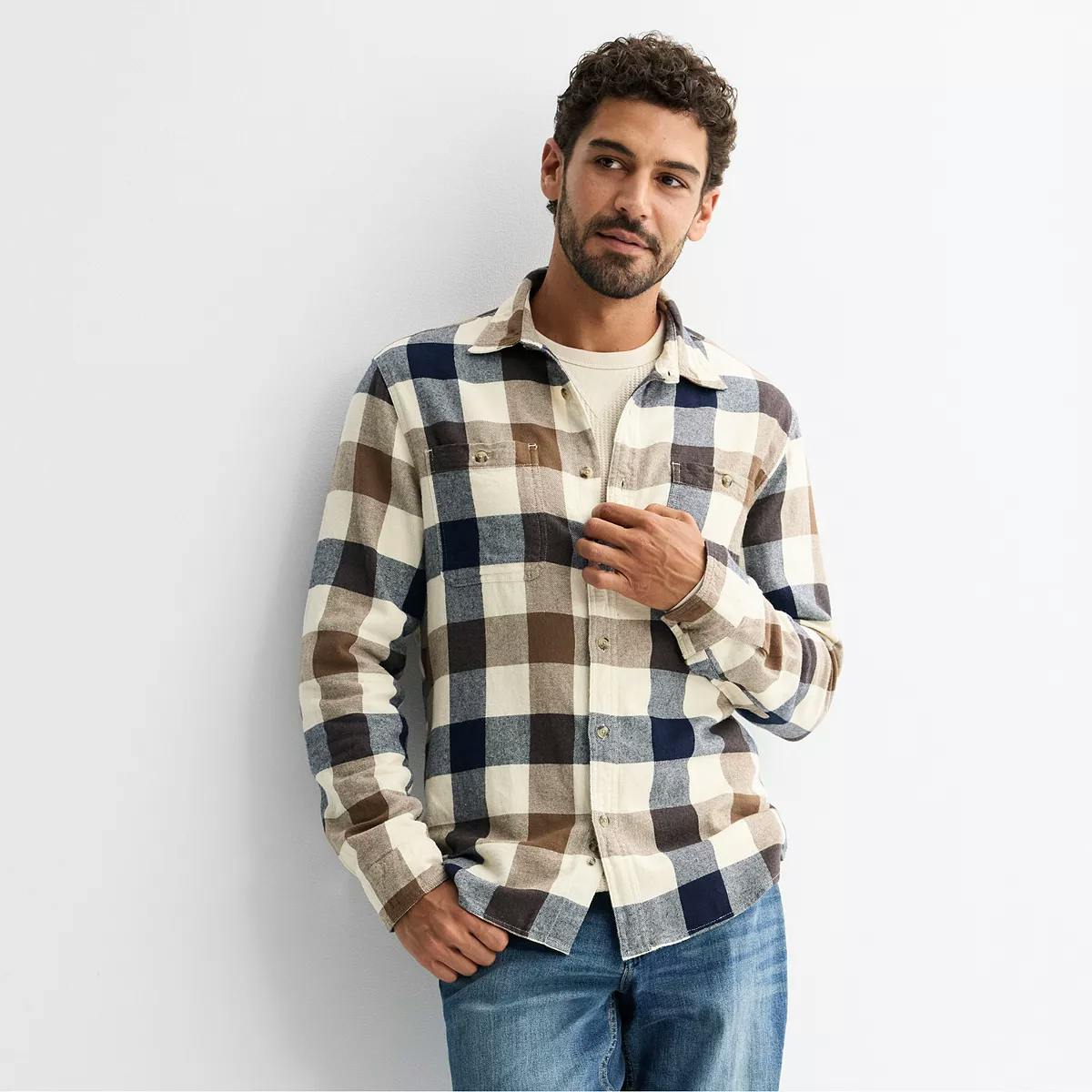 Sonoma Goods For Life Men's Flannel Shirt