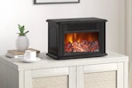 a Duraflame Tabletop Electric Fireplace