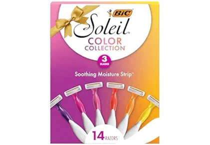 Bic Soleil Color Collection Razors