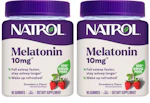 2 Natrol® Melatonin Gummies Jars
