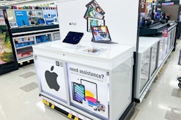 photo of the apple section at meijer