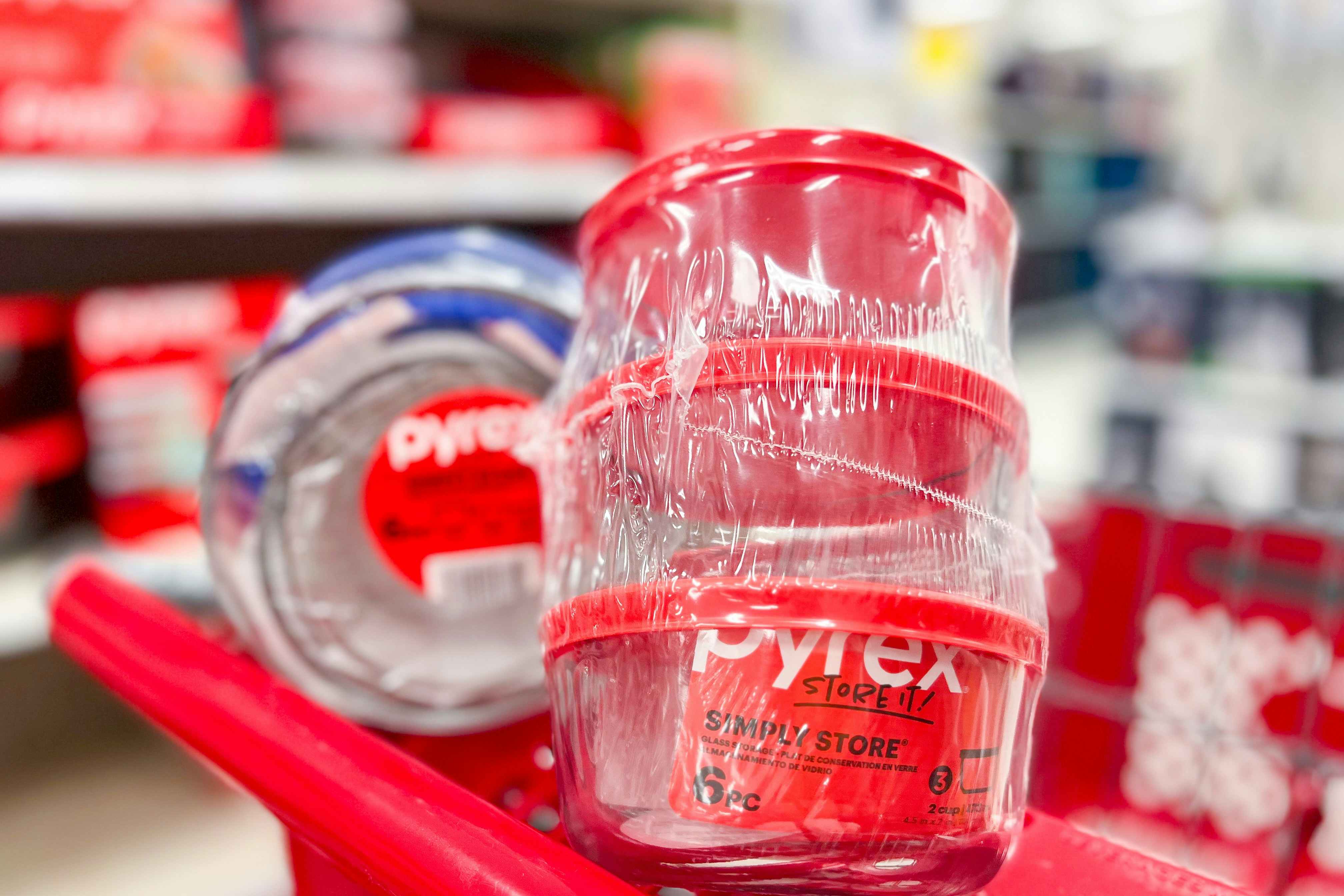 Pyrex 6-Piece Glass Food Storage Set, Only $6.45 at Target