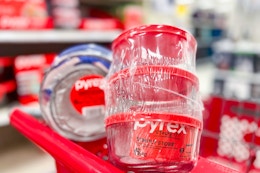 Pyrex 6-Piece Glass Food Storage Set, Just $8 at Target card image