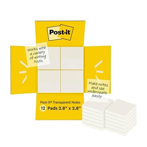 Post-it Transparent Notes