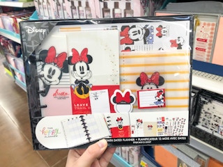 walmart disney the happy planner box kit hand holding