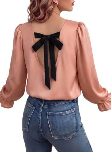 Women's Long Sleeve Silk Shirt