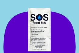 SOS Emergency Drinking Water Pouch, as Low as $0.40 on Amazon card image