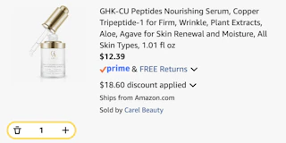 serum Amazon receipt