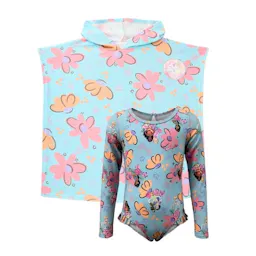 Kids' Swimsuit and Coverup Set