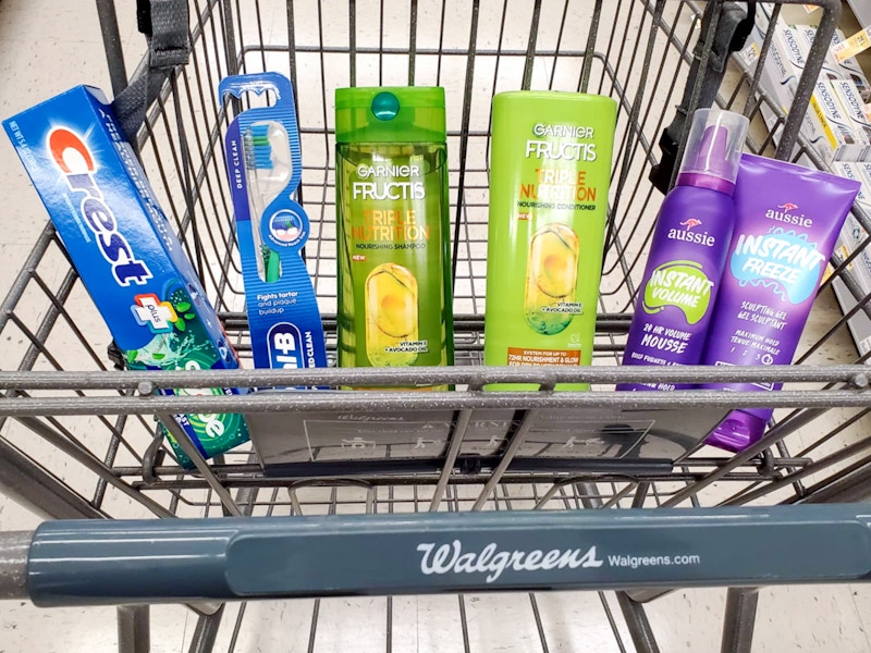 garnier aussie crest oral b walgreens