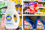 dollar general purex, mr. clean, all 3-photo collage