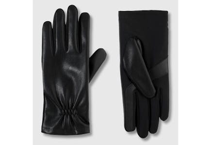 Isotoner Women's Leather Gloves