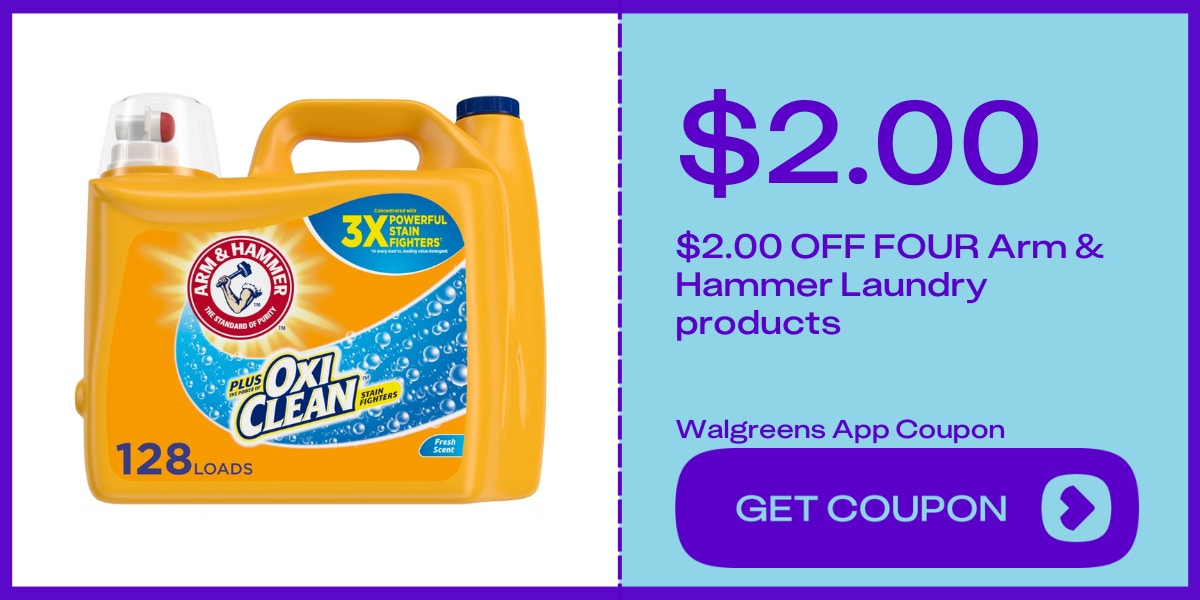 arm & hammer laundry detergent