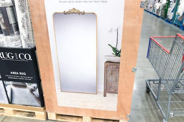 Anthropologie-Inspired Floor Mirror Returns to Costco for $149.99 card image