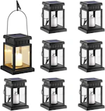 Solar Hanging Lanterns 8-Pack