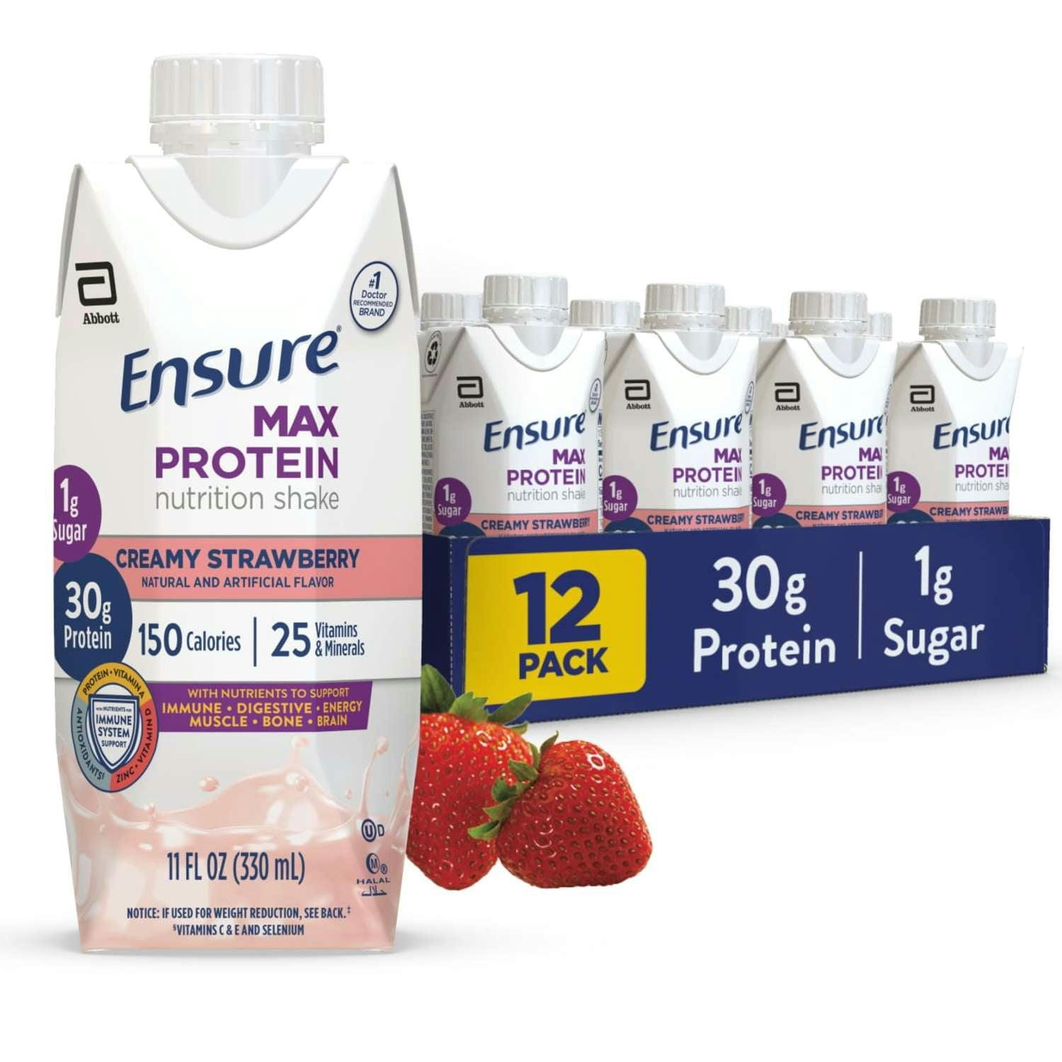 2 Ensure Max Protein Shake 12-Packs